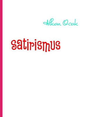 cover image of Satirismus